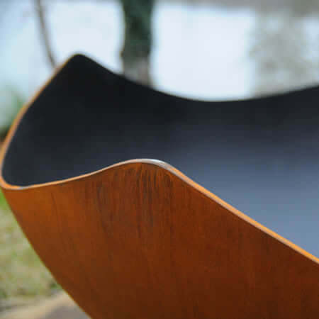 Fire Pit Art Manta Ray Handcrafted Carbon Steel Fire Pit (MR), Fireplace - Yardify.com