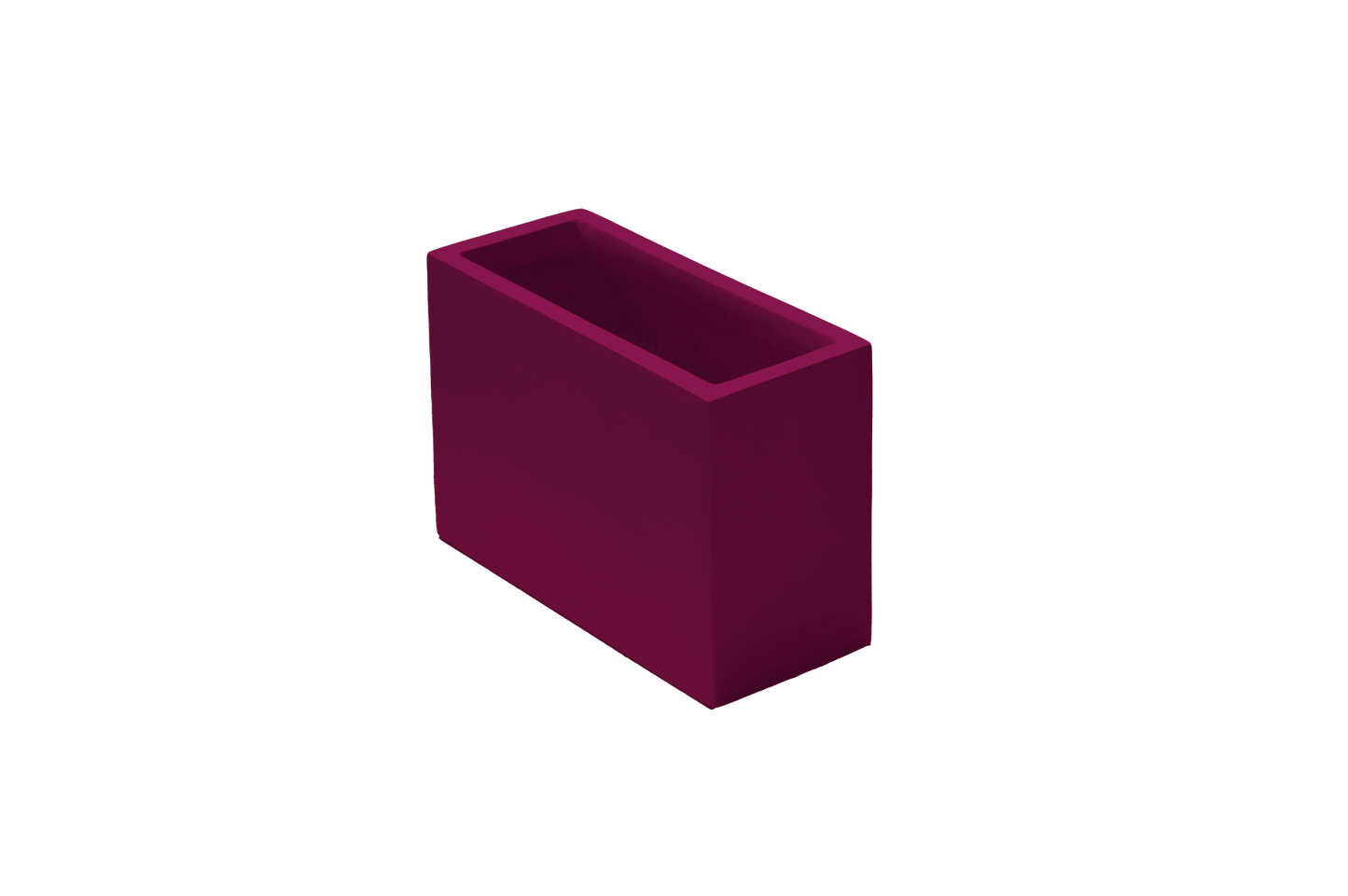 Jay Scotts Nile Wall Fiberglass Planter Box - 12"L x 5"W x 8"H
