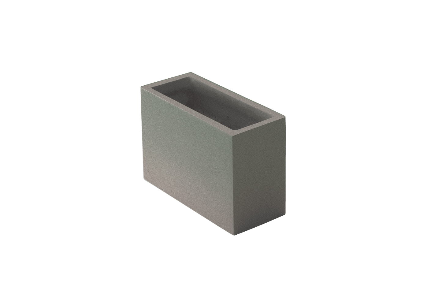 Jay Scotts Nile Wall Fiberglass Planter Box - 12"L x 5"W x 8"H