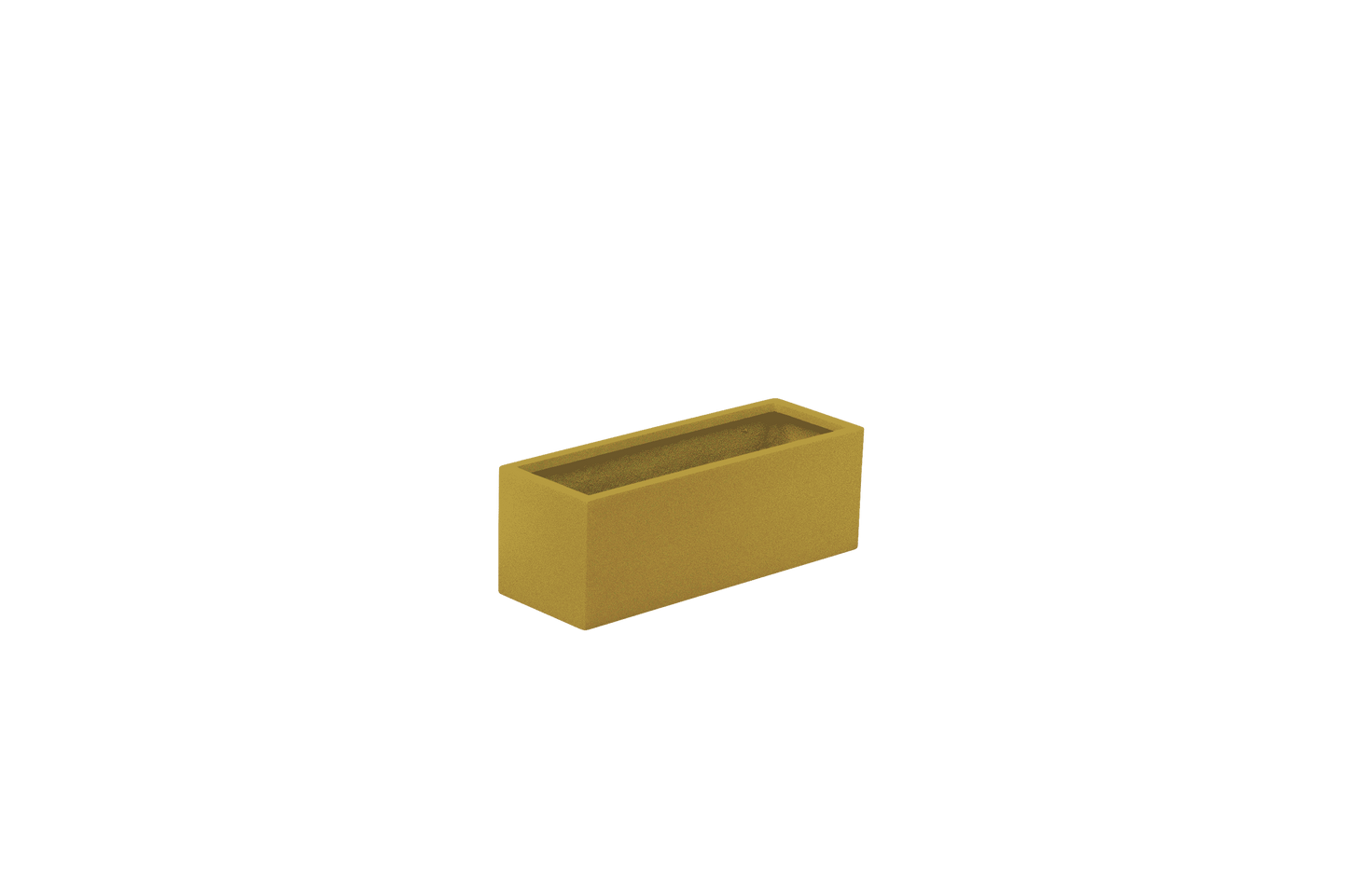 Jay Scotts Tupelo Fiberglass Rectangular Planter Box - 20"L x 7"W x 7"H