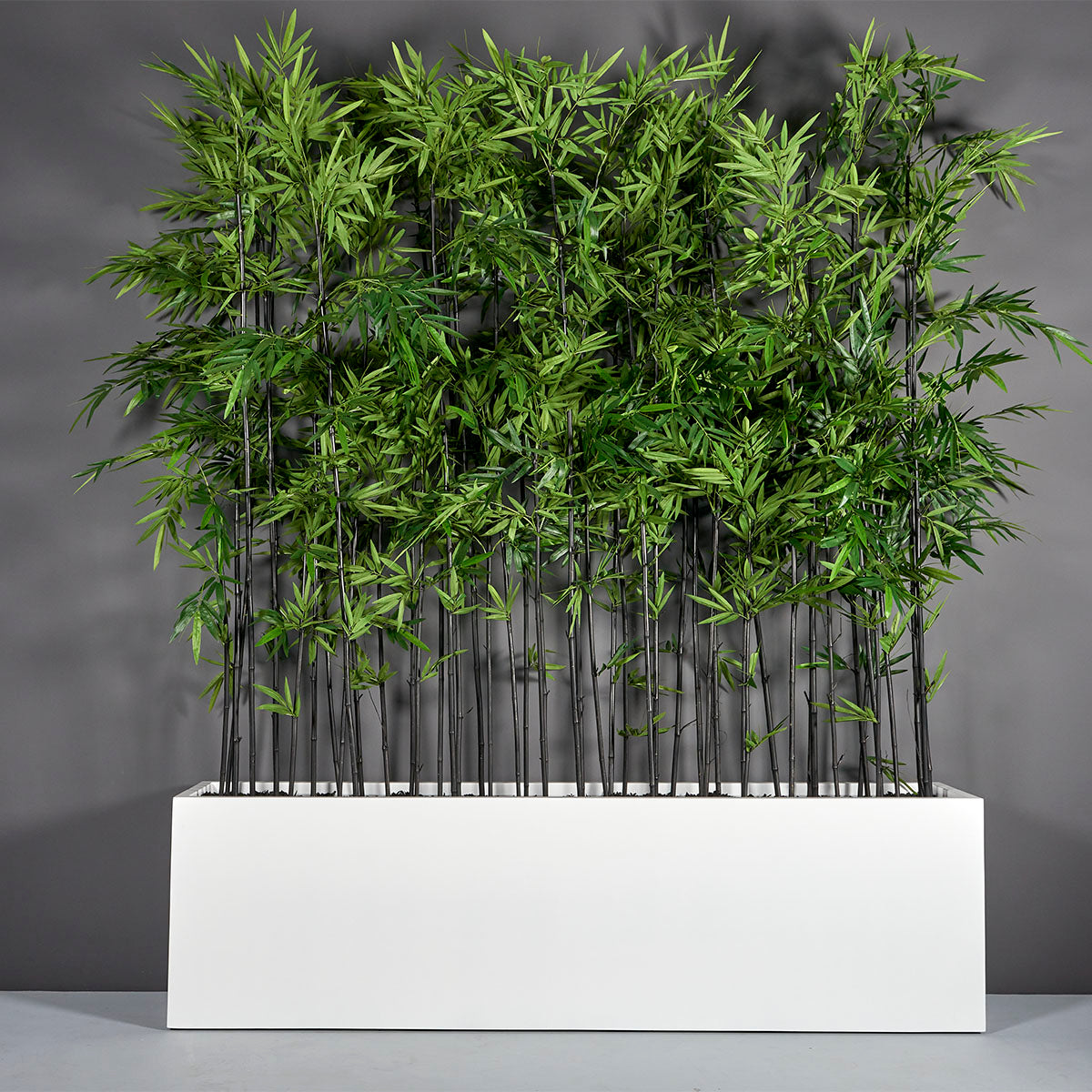 Jay Scotts Hudson Fiberglass Rectangular Planter Box - Size 100" x 18" x 28"H