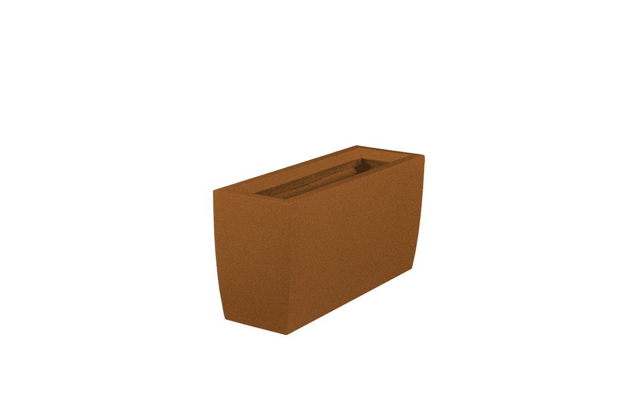 Jay Scotts Panama Rectangular Tapered Planter Box - 36"L x 12"W x 18"H