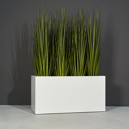 Jay Scotts Granda Fiberglass Rectangular Planter Box - Size 36" L x 24" W x 24"H / 48" L x 24" W x 24"H
