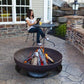 Ohio Flame Liberty Fire Pit with Hollow Base, Fireplace - Yardify.com
