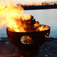 Fire Pit Art Beachcomber Handcrafted Carbon Steel Fire Pit (Beach), Fireplace - Yardify.com