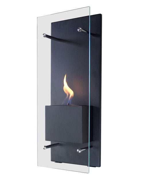 Nu-Flame Cannello Wall-Mounted Ethanol Burning Fireplace (NF-W3CAO), Fireplace - Yardify.com