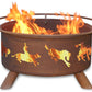Western Fire Pit, Fireplace - Yardify.com