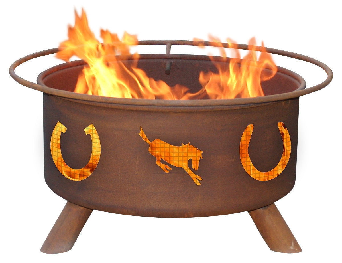Horseshoes Fire Pit, Fireplace - Yardify.com