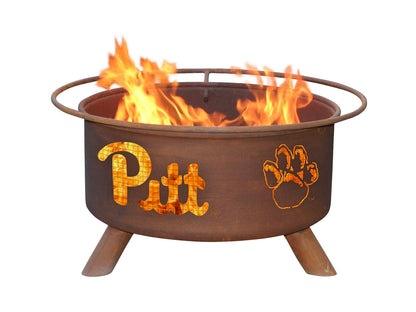 Collegiate Pittsburgh State Logo Fire Pit, Fireplace - Yardify.com
