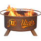 Collegiate Utah Logo Fire Pit, Fireplace - Yardify.com
