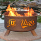 Collegiate Utah Logo Fire Pit, Fireplace - Yardify.com