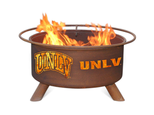 Collegiate UNLV Logo Fire Pit, Fireplace - Yardify.com