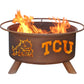 Collegiate TCU Logo Fire Pit, Fireplace - Yardify.com