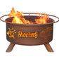 Collegiate Wichita State Logo Fire Pit, Fireplace - Yardify.com