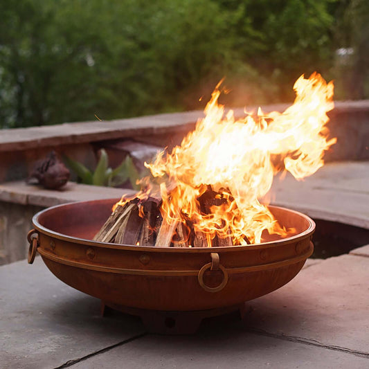 Emperor Fire Pit Art