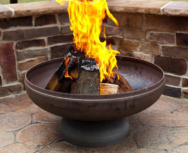 Ohio Flame Liberty Fire Pit with Curved Base, Fireplace - Yardify.com