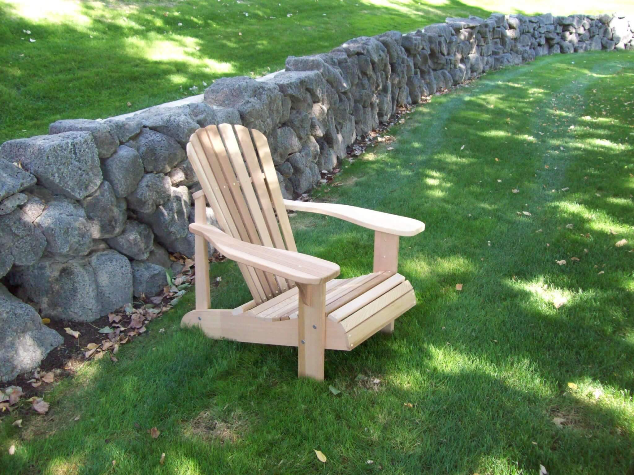 Wood Country T&L Adirondack Chair - Thumbnail 3