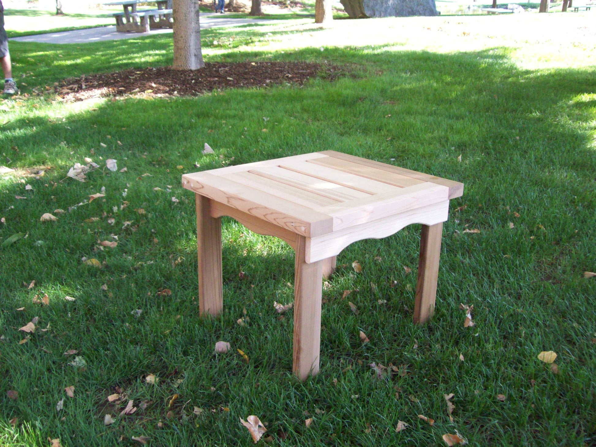 Wood Country T&L End Table - Welcome to Yardify - 2