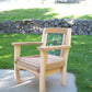 Cabbage Hill Wine Country Chair: 33"H x 25"D x 28"W