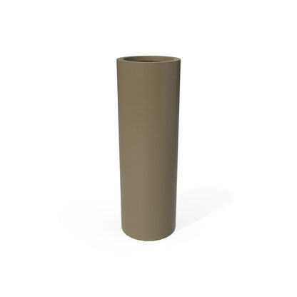 Jay Scotts Corry Cylinder Round Fiberglass Planter Box - Size 10" x 30"H