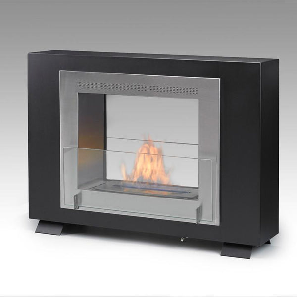 Eco-Feu Wellington - 33.5 UL Listed Built in / Free Standing See through 2 - Side Ethanol Fireplace - (WS-00073-BS, WS-00074-SW, WS-00075-SS), Fireplace - Yardify.com