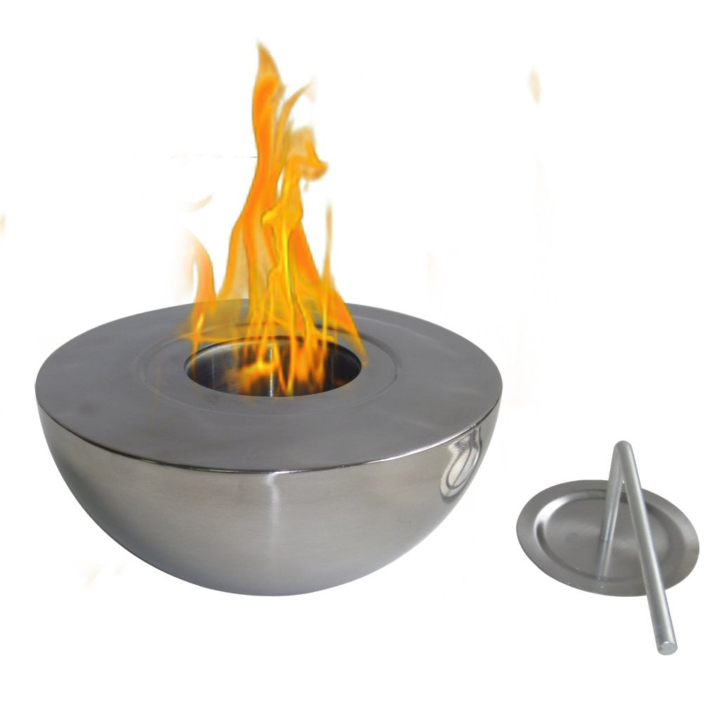Anywhere Sutton indoor/Outdoor Tabletop Gel Fireplace, Fireplace - Yardify.com