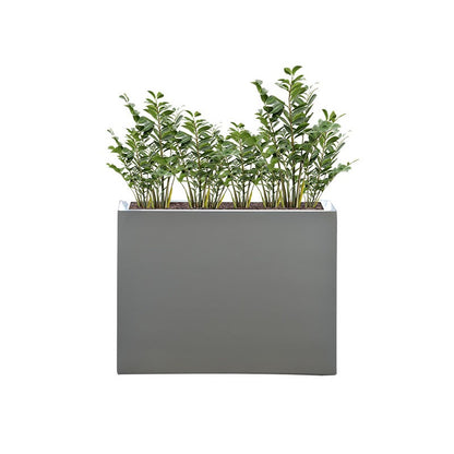 Jay Scotts Milano Fiberglass Rectangular Planter Box - Size 24"L x 10"W x 24"H