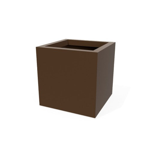 Jay Scotts Montroy Cube Fiberglass Square Planter Box - Size 20"L x 20"W x 20"H