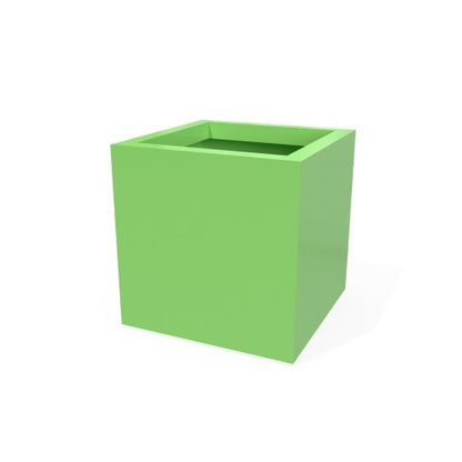 Jay Scotts Montroy Cube Fiberglass Square Planter Box - Size 22"L x 22"W x 22"H