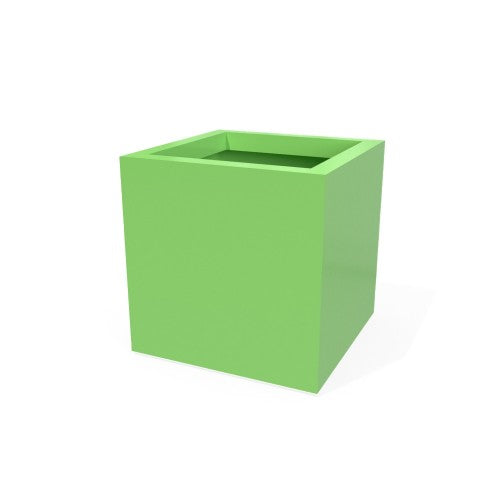 Jay Scotts Montroy Cube Fiberglass Square Planter Box - Size 20"L x 20"W x 20"H