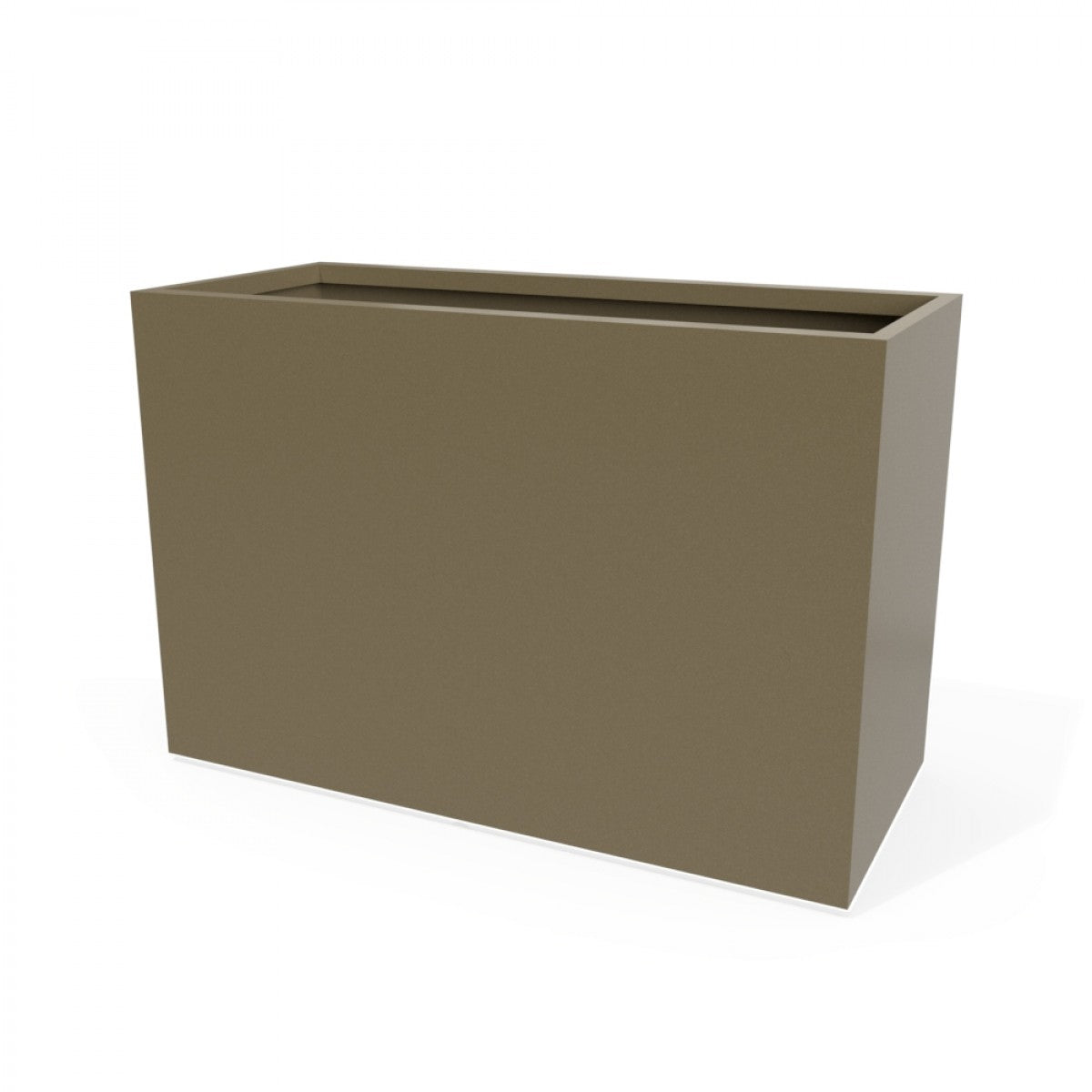 Tolga FIBERGLASS RECTANGULAR PLANTER BOX - Size 36"L x 16"W x 24"H