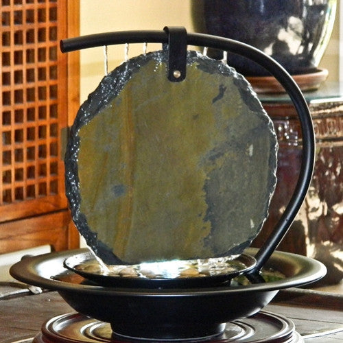 Bluworld USA Zen Moonshadow Tabletop Fountain (WWMSB), Fountain - Yardify.com